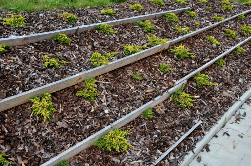 Brown Mulch Installation in Ventura County, CA