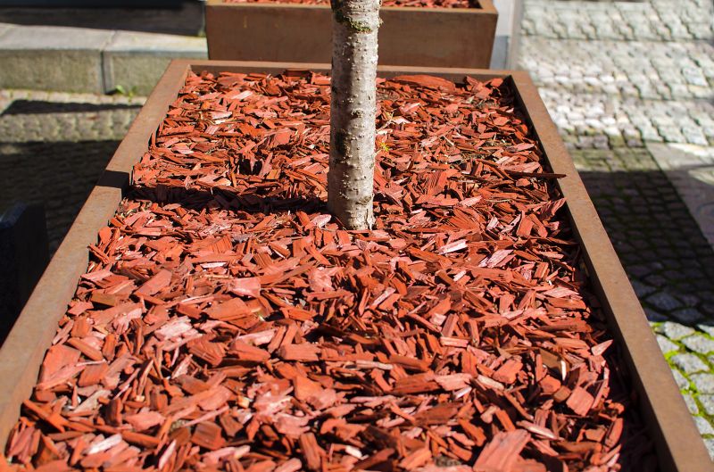 Shredded Mulch Installation in Ventura County, CA